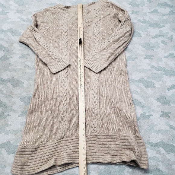 Banana Republic Dress Womens XL Brown Midi Pullover Long Sleeve - Picture 8 of 10